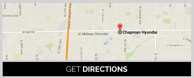 Get Directions to Chapman Hyundai Phoenix