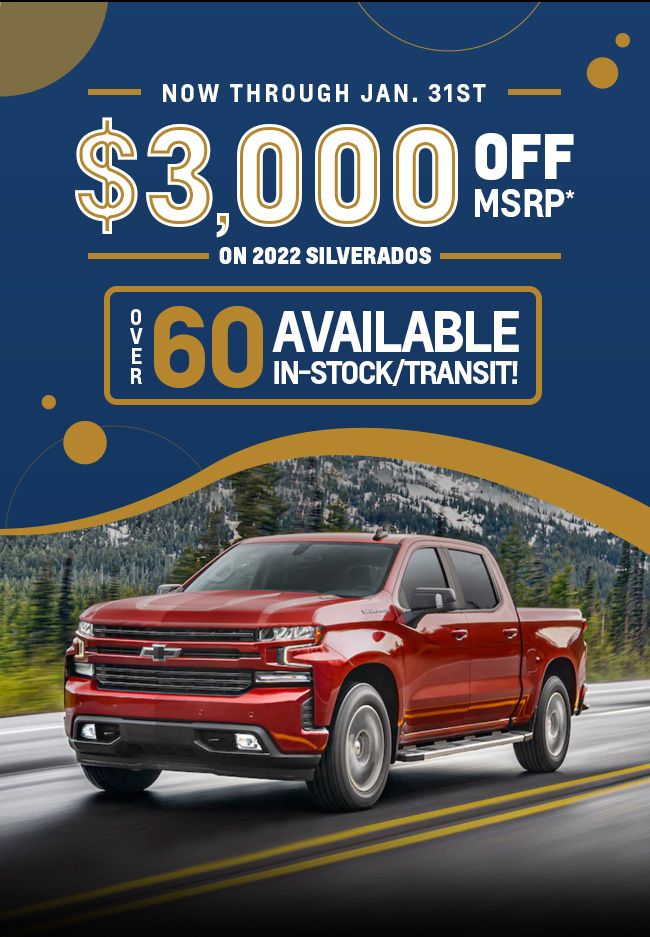 $3,000 OFF MSRP*