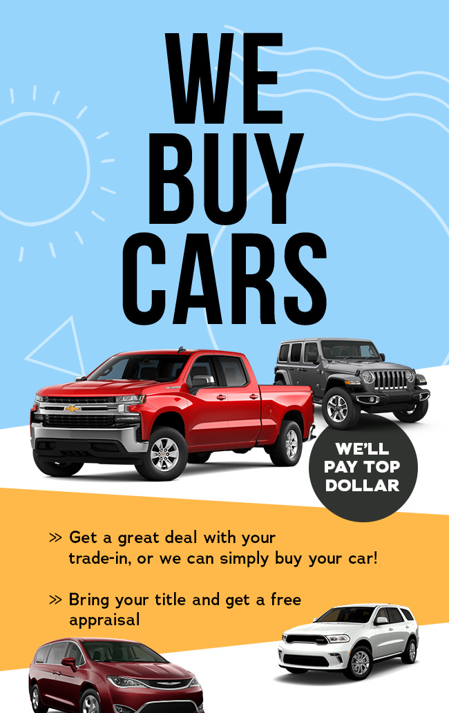WE BUY CARS