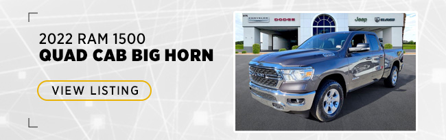 2022 RAM 1500 QUAD CAB BIG HORN