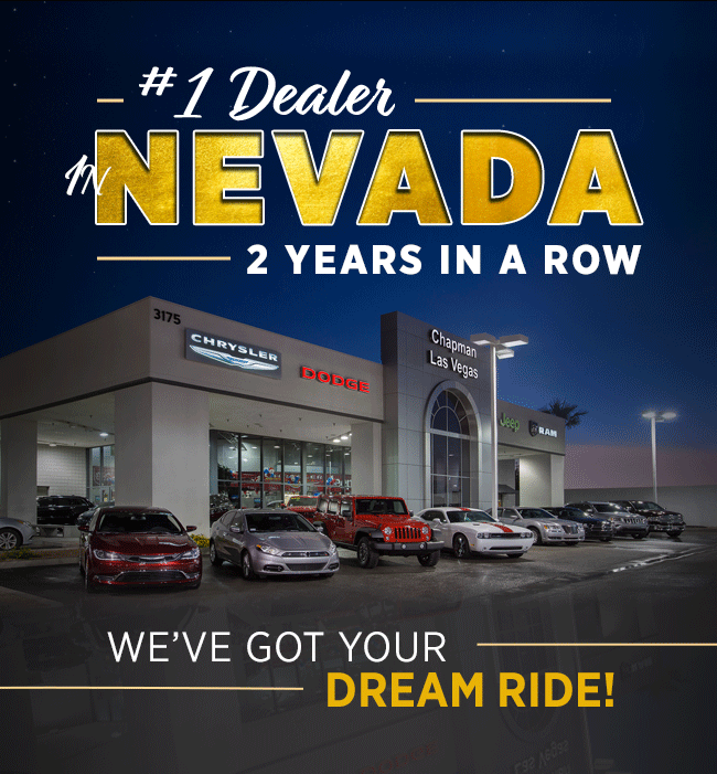 #1 Dealer in Nevada 2 Years in a Row