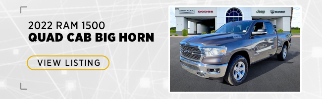 2022 RAM 1500 QUAD CAB BIG HORN