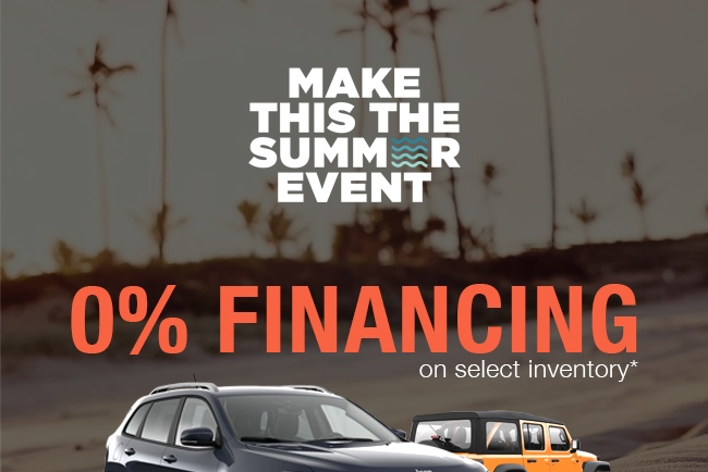 0% Financing on select inventory*