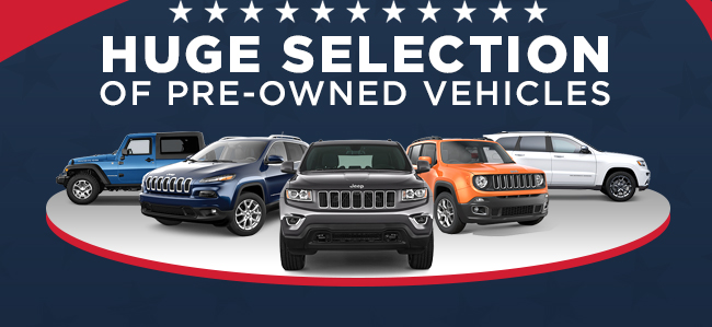 HUGE SELECTION OF PRE-OWNED VEHICLES