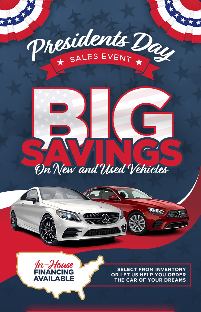 Presidents Day Sales Event