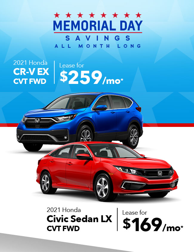 Memorial Day Savings All Month Long