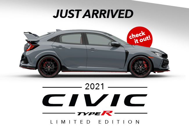 Just Arrived - 2021 Civic Type R