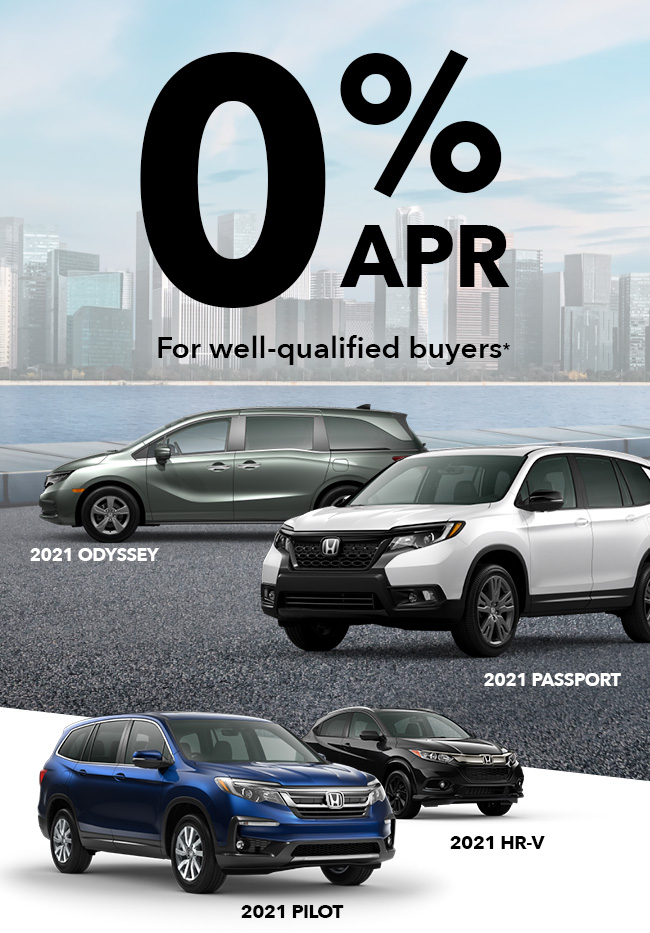 0% APR for well-qualified buyers