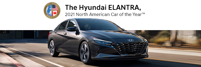 The Hyundai Elantra 