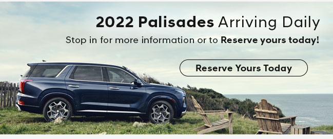 2022 Palisades Arriving Daily 