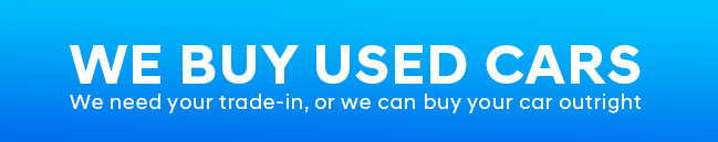 WE BUY USED CARS