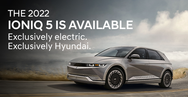 The 2022 Ioniq 5 is available