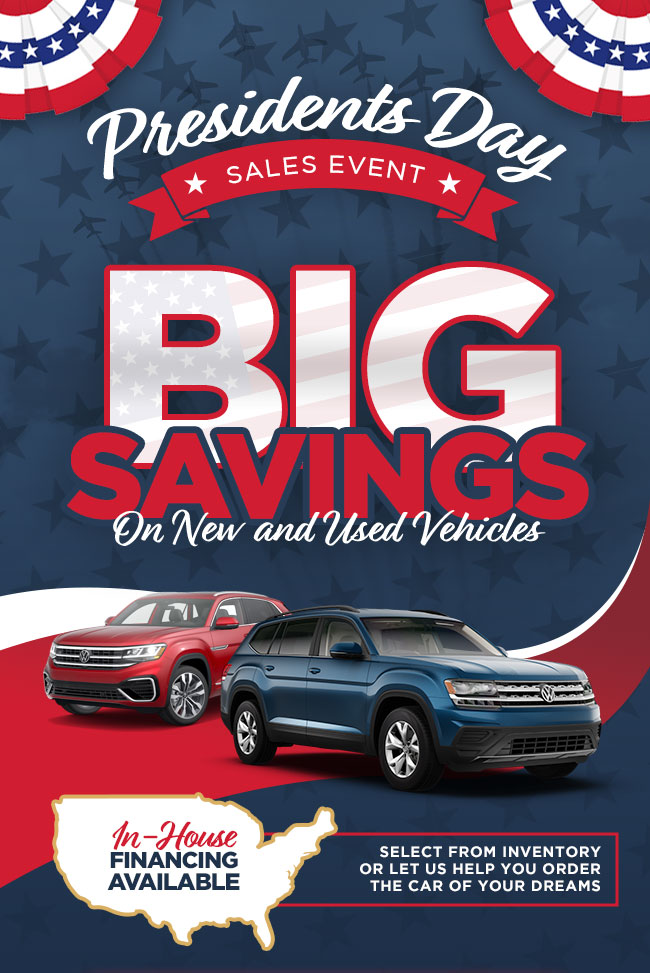 Presidents Day Sales Event