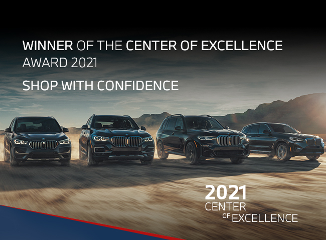 Winner of the Center of Excellence Award 2021 Shop with confidence
