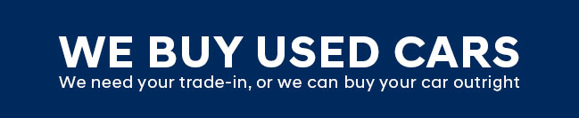 We buy used cars