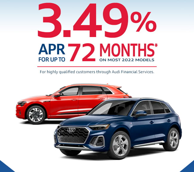 3.49% APR for up to 72 Months