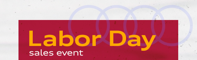 Labor Day Sales Event