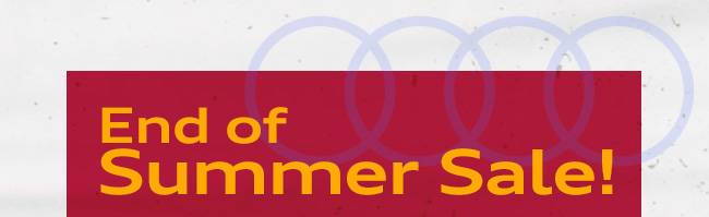 End of Summer Sale