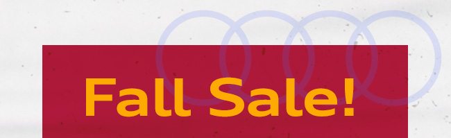 Fall Sale