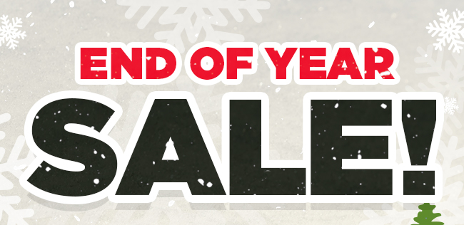 End of Year Sale!