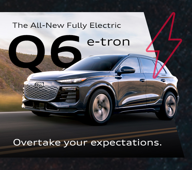 the all new Q6 e-tron