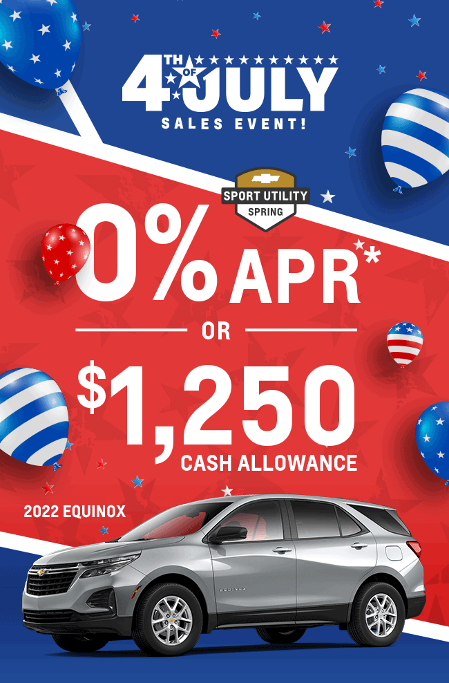 0% APR* OR $1,250 Cash Allowance*