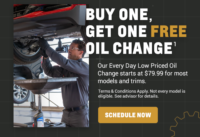 Buy One Get One Oil Change
