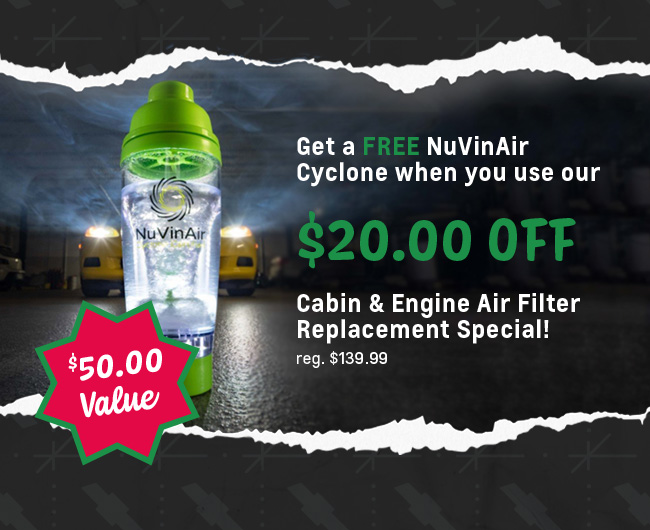 Get a FREE NuVinAir Cyclone
