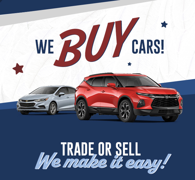WE BUY CARS!