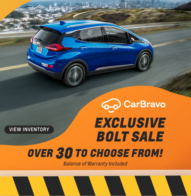 CarBravo Bolt Sale!