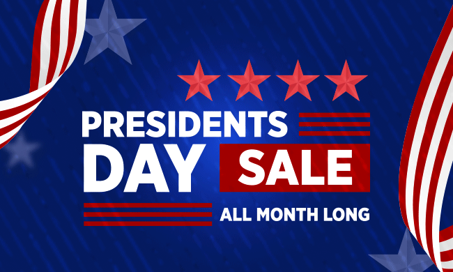 Presidents Day Sale