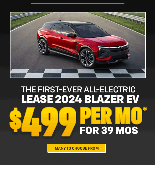Lease 2024 Blazer EV