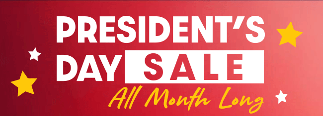 Presidents Day Sale