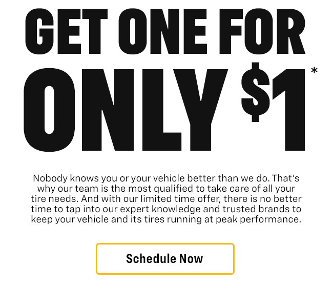 Get One for Only $1*