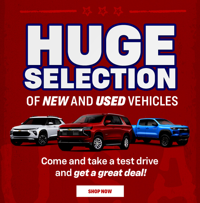 Huge Selection of Vehicles