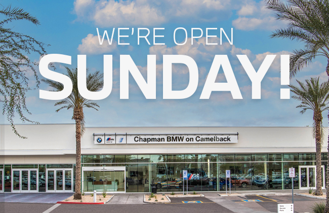 We're Open Sunday