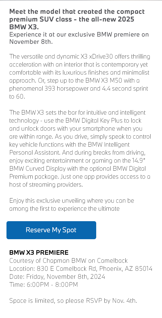 Reserve My Spot