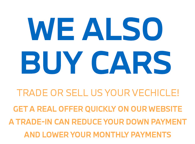 We Also Buy Cars!