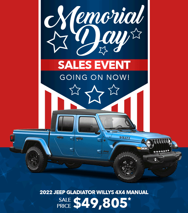 Memorial Day Sales Event