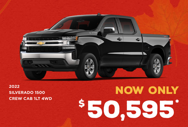 2022 Silverado Offer