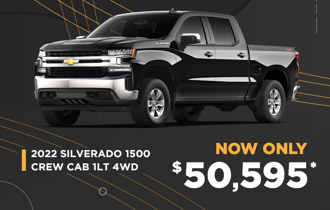 2022 SILVERADO 1500 CREW CAB 1 LT 4WD