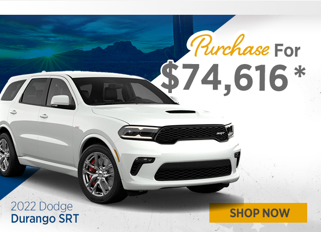 2022 Dodge Durango Sale
