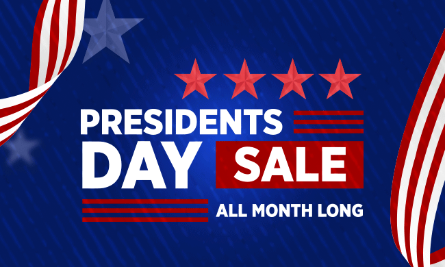 Presidents Day Sale