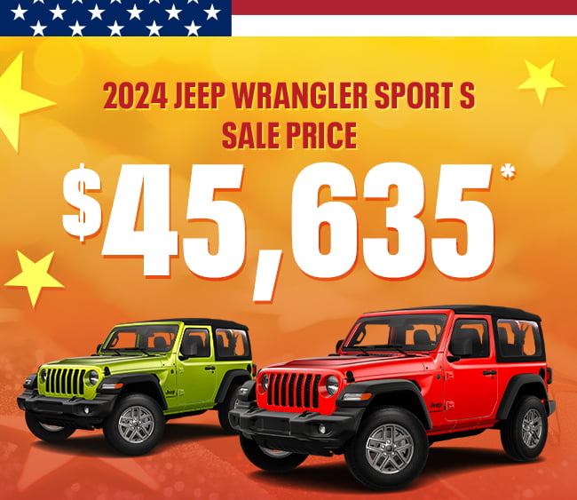 2024 Jeep Wrangler Sport S