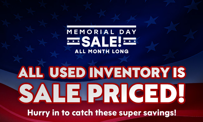All Inventory is Sale Priced