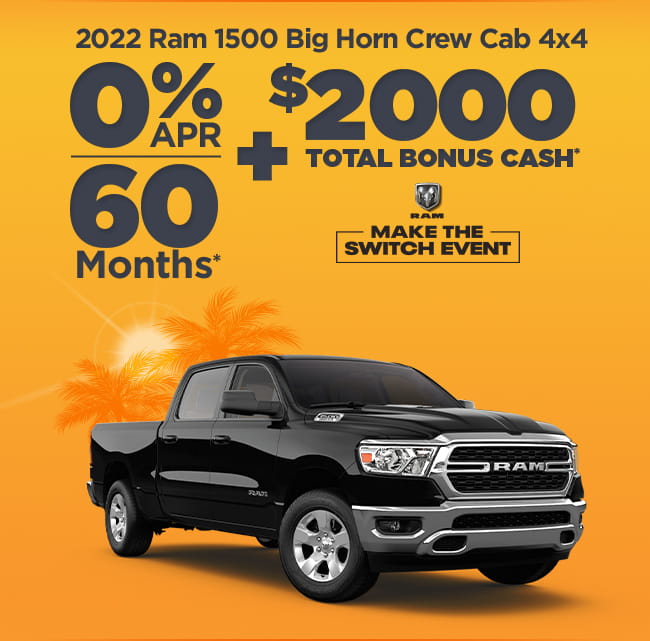 Ram Make the Switch Event