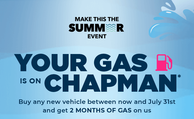 YOUR GAS IN ON CHAPMAN*