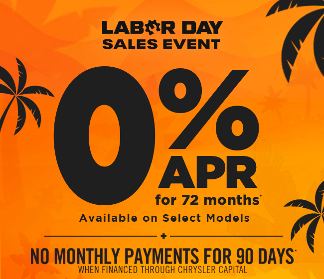 0% APR for 72 Months*