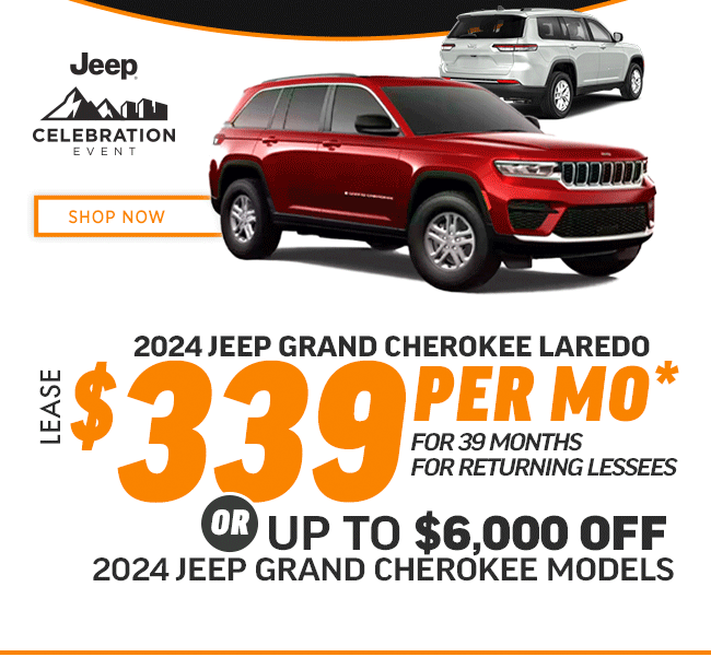 Lease Wrangler & Grand Cherokee