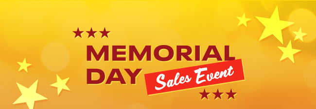 Memorial Day Sales Event